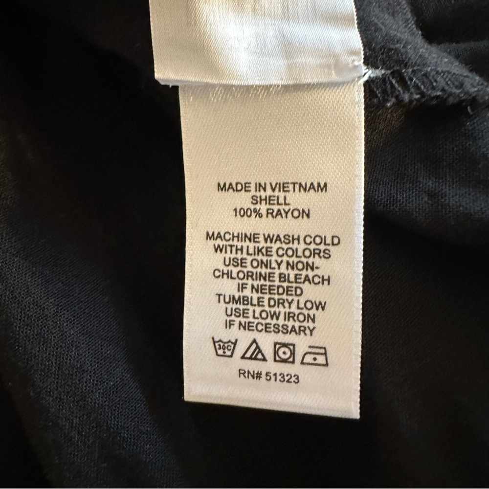 Cece Black Ruffle Button-Front Blouse Feminine Sh… - image 8